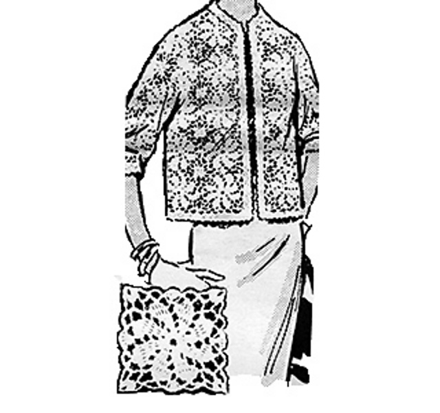 551 Crocheted Jacket