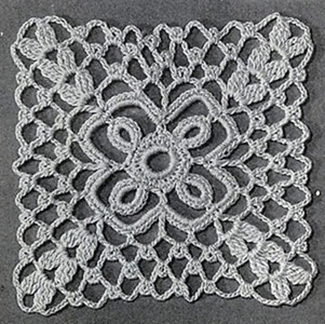 Tiny Squares Motif #3-58