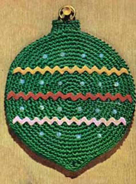 Christmas Ball Pot Holder #S-711