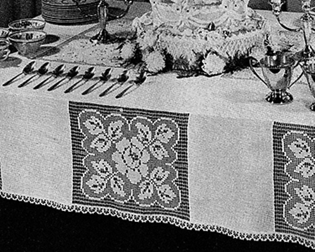 June Wedding Tablecloth #5