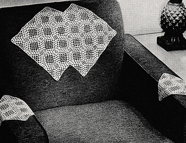 Double Diamond Chair Set #7372