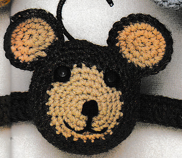 Bear Head Hanger Cover