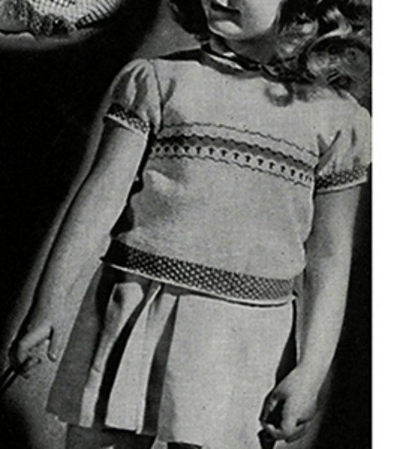 Girl's Sweater #3118