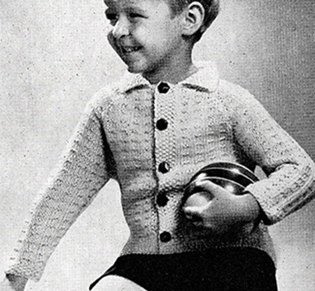 Boy's Knitted Sweater #614