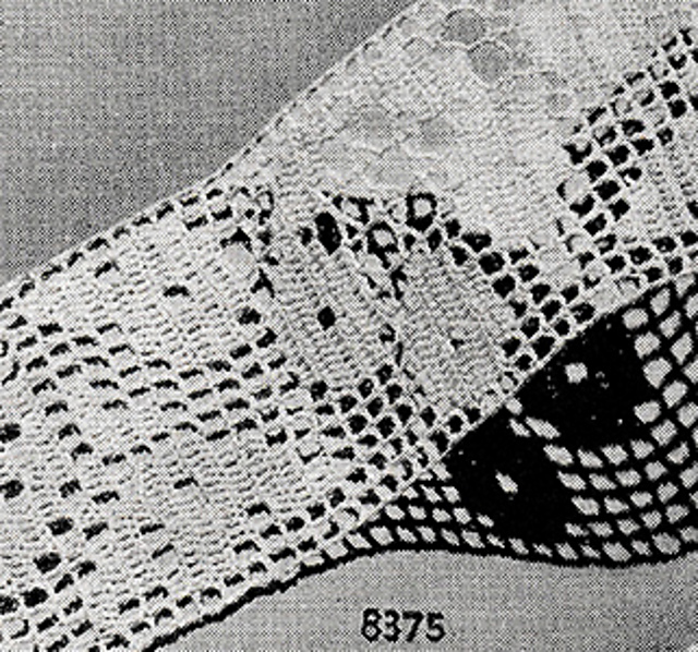 Filet Crochet Insertion #8375