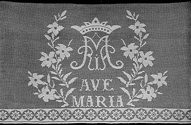 Ave Maria Altar Lace #9048