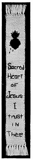 Sacred Heart Bookmark #9045