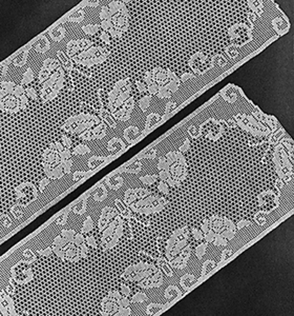 Butterfly and Rose Runner and Chair Set #7520