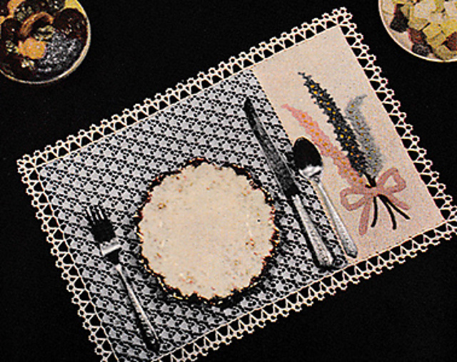 Larkspur Table Doily #13