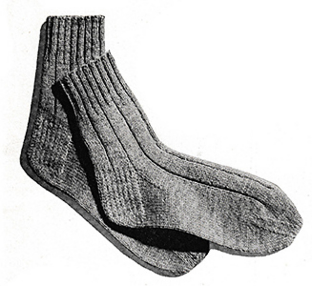 English-Rib Anklets #5711