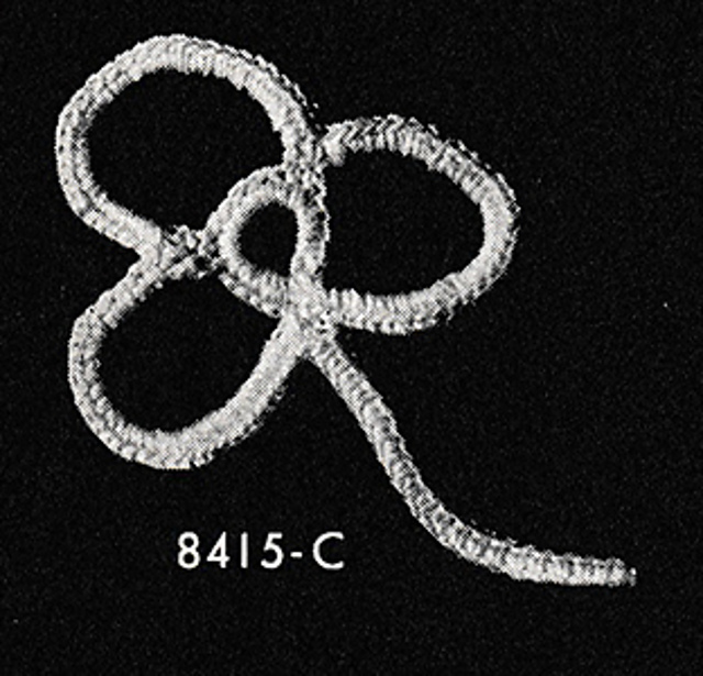 Plain Shamrock Motif #8415-C
