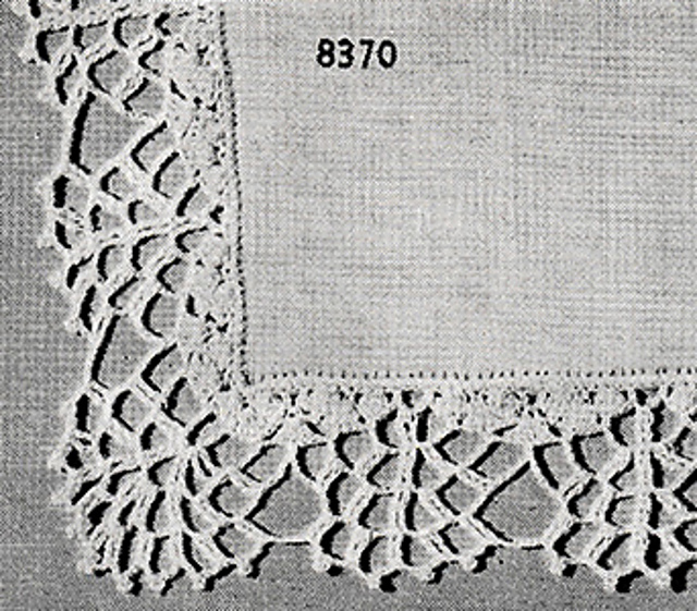 Handkerchief Edging #8370