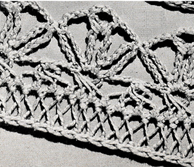 Hairpin Lace Edging #8394
