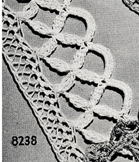 Hairpin Lace Edging #8238