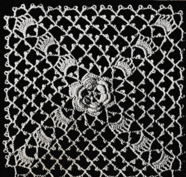 Rosette Motif #8417-A
