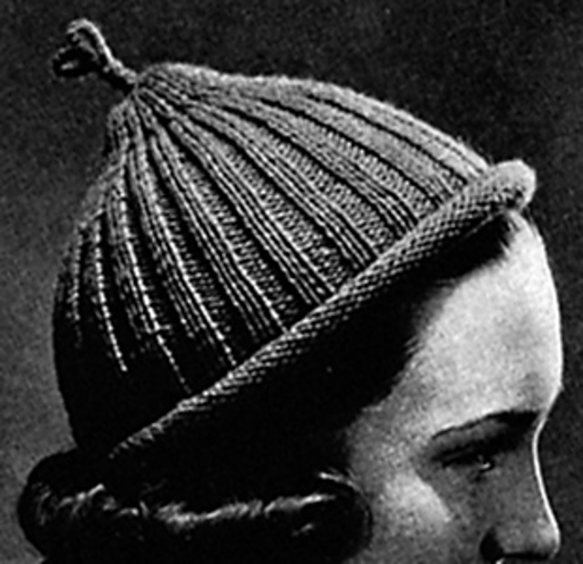 Ribbed Calot #2272