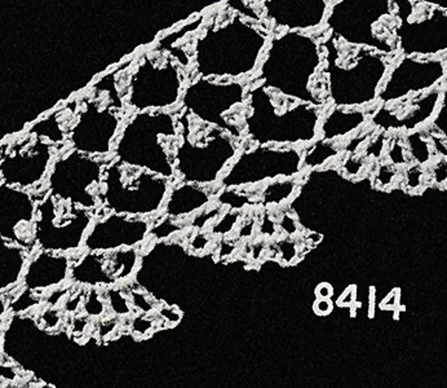 Dainty Crochet Edging #8414