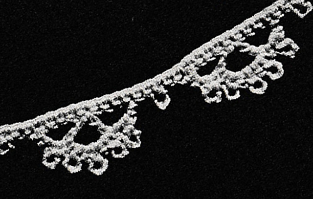 Dainty Crochet Edging Pattern #8413
