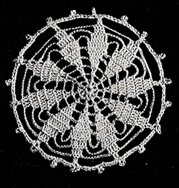 Round Ten-Point Star Medallion