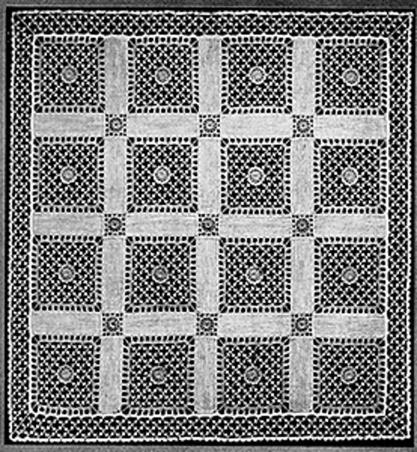 Ravelry Medallion and Edge for Tea Cloth pattern by American Thread