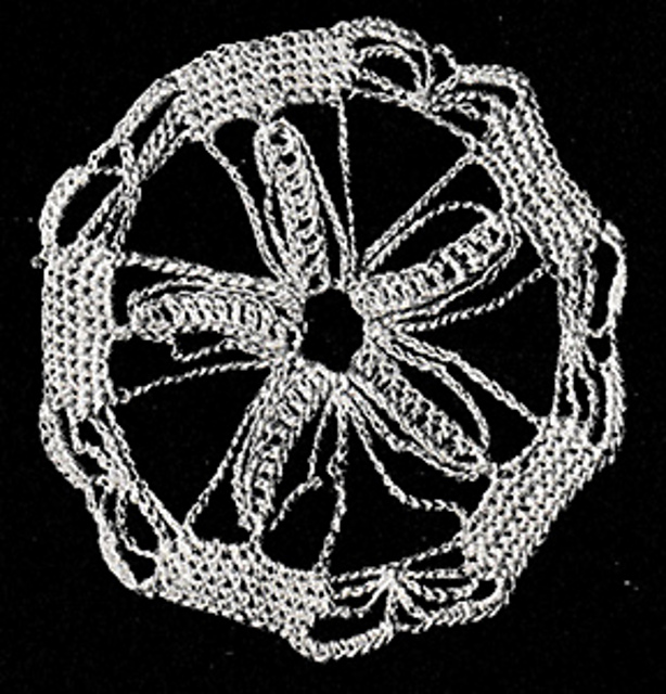 Five-Sided Wheel Medallion