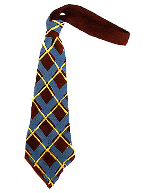 3-Color Plaid Necktie #5014T