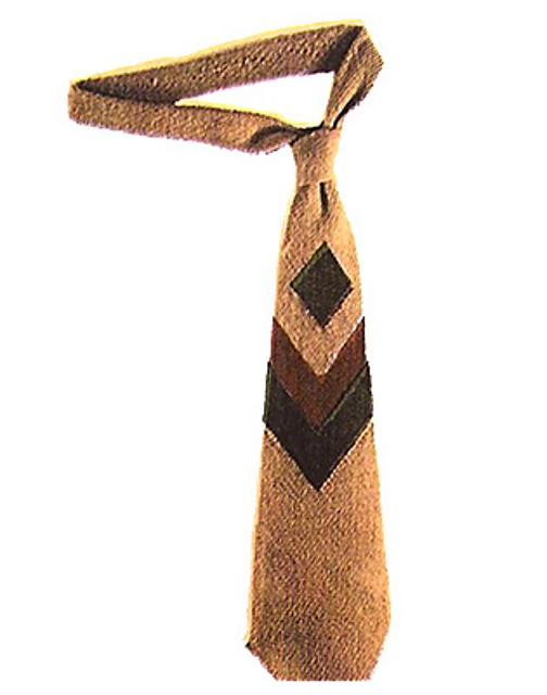 Chevrons and Diamond Necktie #5011T