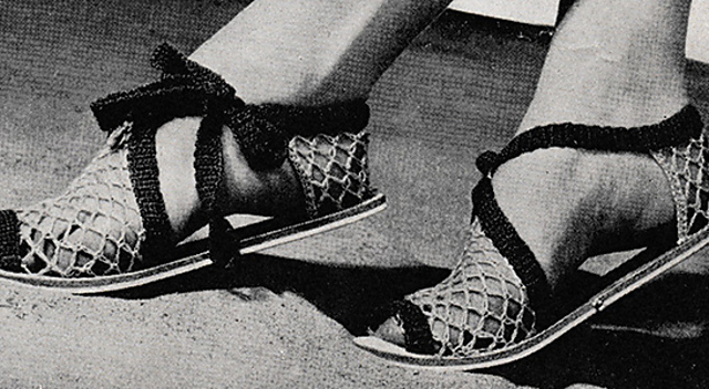 Net Haul Beach Sandals #483-B