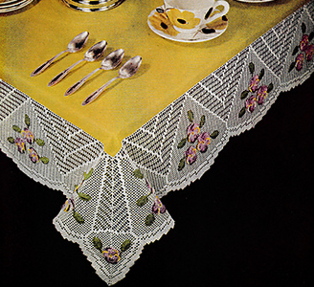 Tea Tablecloth #3