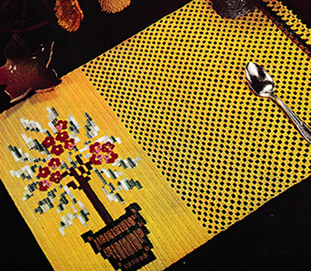 Spring Scenery Doily #7