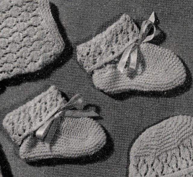 Baby Bootees #746
