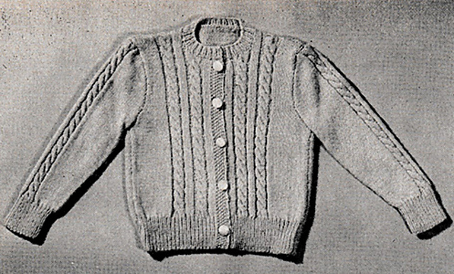 Cablestitch Cardigan #749