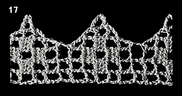 Crocheted Edging #17