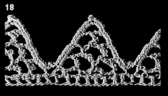 Crocheted Edging #18