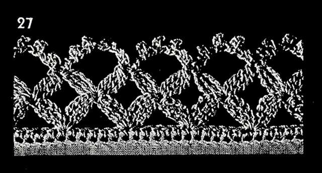 Crocheted Edging #27