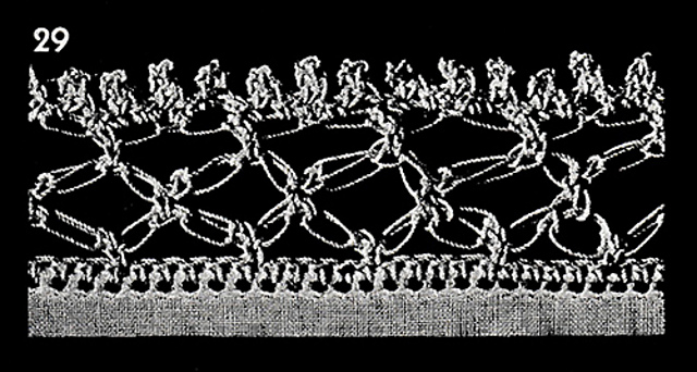 Crocheted Edging #29