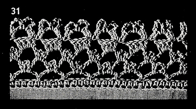 Crocheted Edging #31