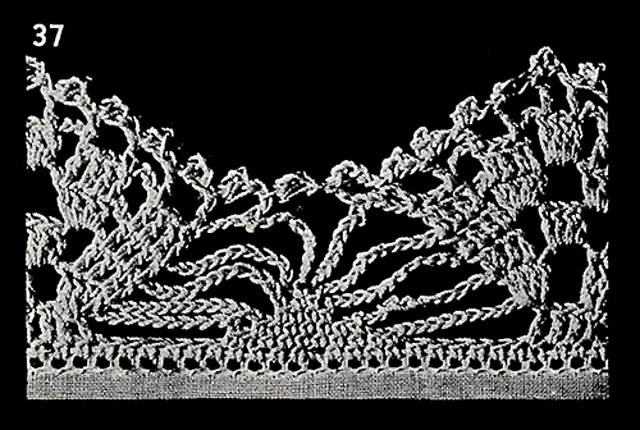 Crocheted Edging #37