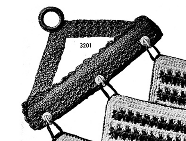 Potholder Hanger #3201