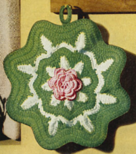 Rose Pot Holder #816