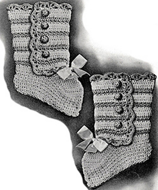 Baby's High Bootees #1032