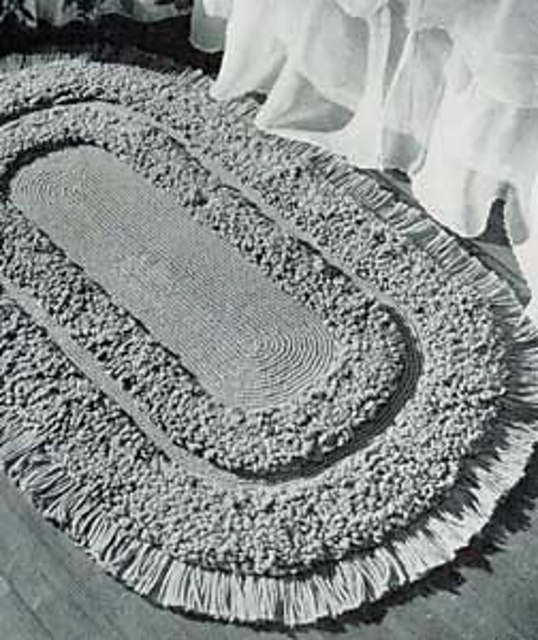 The Oval Loop Stitch Rug