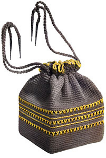 Grey and Yellow Bag