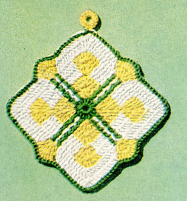 Crossbar Potholder