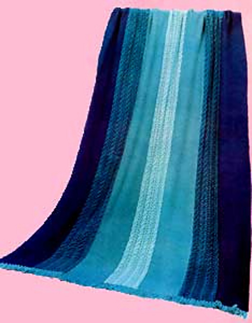 No. 3402 Panel Afghan