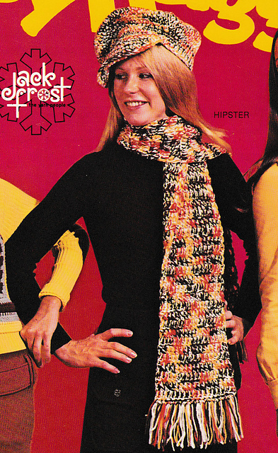 Hipster Cap and Scarf Set