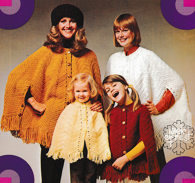 Gypsy Crochet Ripple Cape