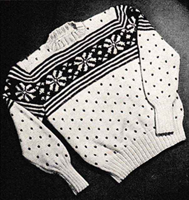 Design for Snow Sweater #4813
