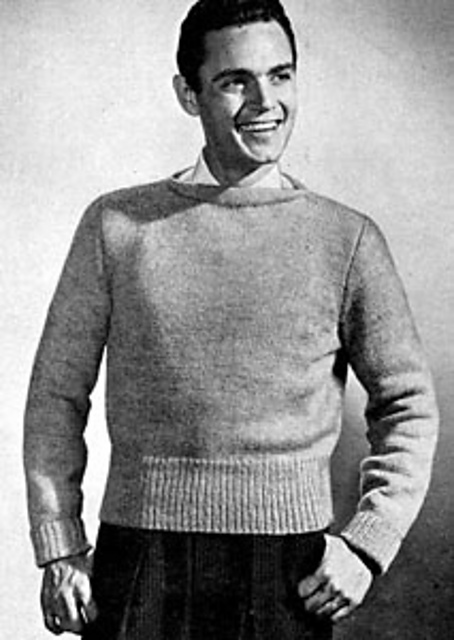Man's Heavy Shaker Sweater #191