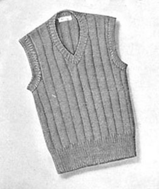 Boy's Sleeveless Sweater #195